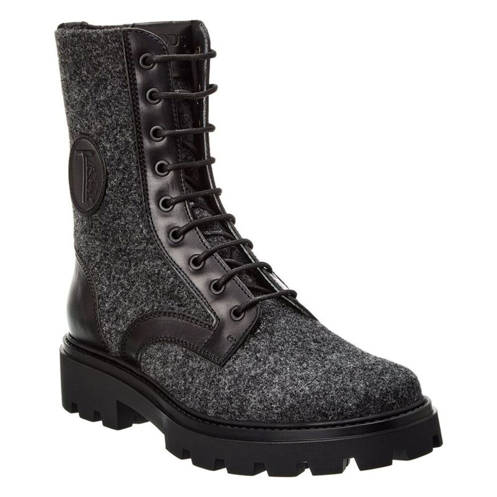 Tod's Felt & Leather Boot